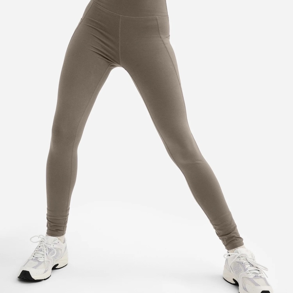 Mate the Label Organic Stretch Pocket Legging Medium Pebble - Picture 4 of 12